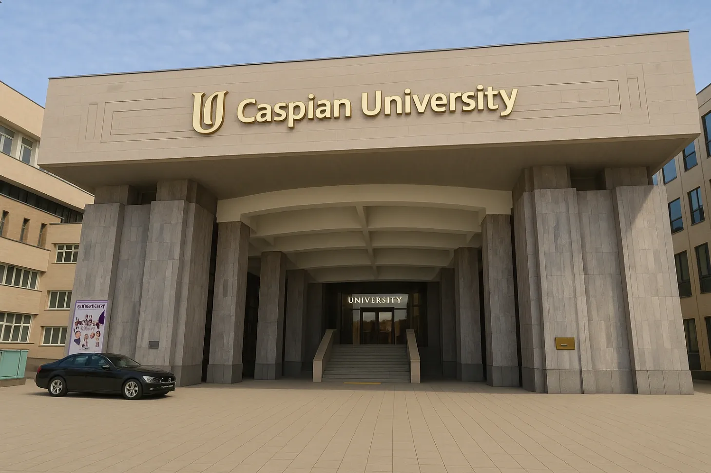 Caspian university Almaty ( Kazakistan)